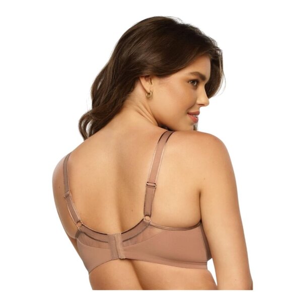 Paramour Women Brown Underwire Tshirt Bra Size 36DDD - Full Coverage - Picture 3 of 9